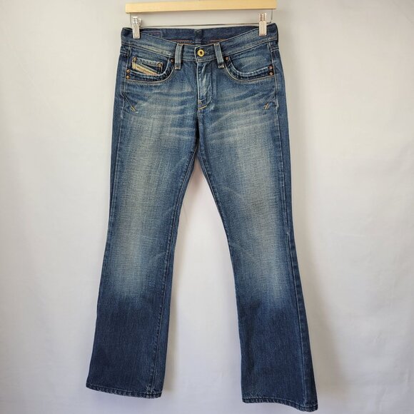 Diesel Denim - Diesel Low Rise Boot cut Jeans Medium Wash Size 25
